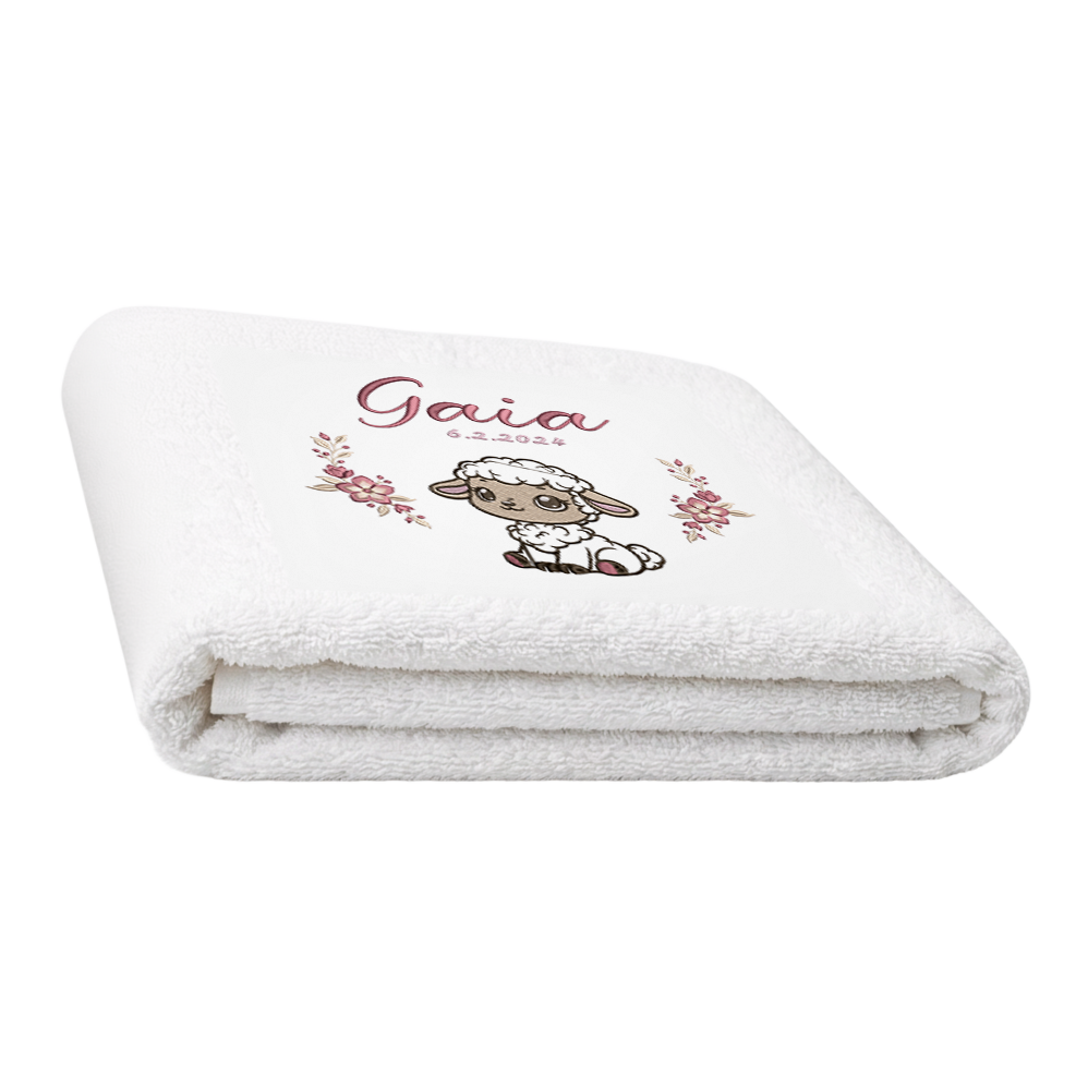 Toalla Bebé Personalizada - Huella y Alma