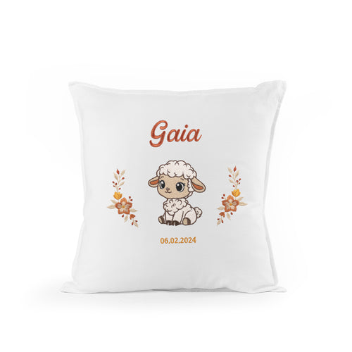 Almohadón Oveja Premium Bordado Personalizado