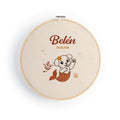 Bastidor P Sirena Personalizado con Nombre y Fecha
