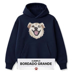 Buzo con capucha bordado L con tu mascota