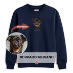 Buzo bordado M con tu mascota