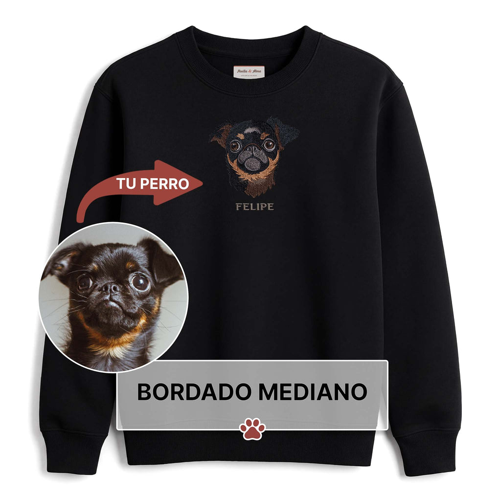 Buzo bordado M con tu mascota