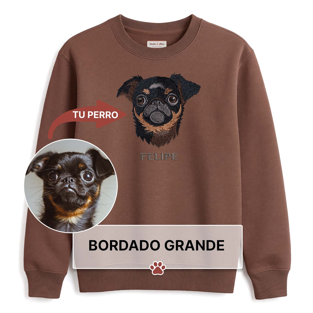 Buzo bordado L con tu Mascota.