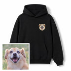 Buzo con capucha bordado con tu mascota - Huella y Alma