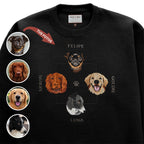 Buzo bordado personalizado con tu mascota