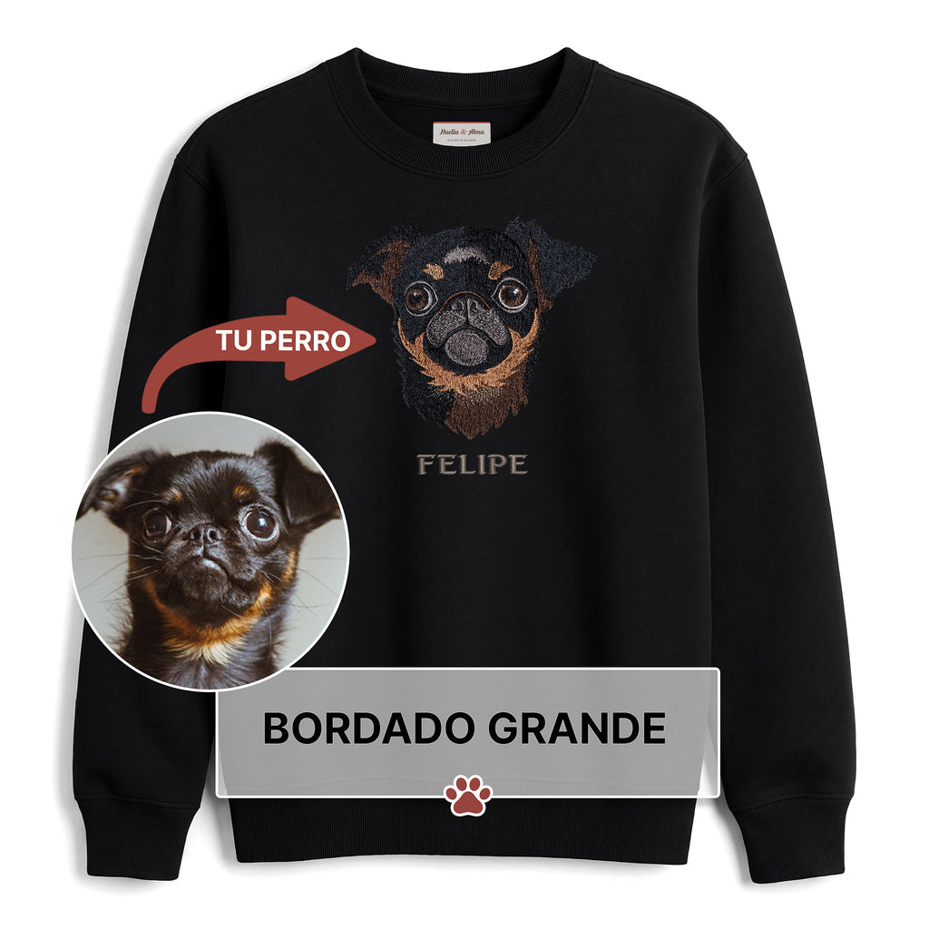 Buzo bordado L con tu Mascota.