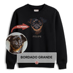 Buzo bordado L con tu Mascota.