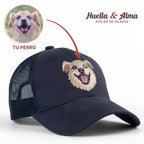 Gorra Trucker bordada personalizada con tu mascota