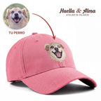 Gorra bordada personalizada con tu mascota