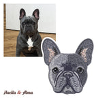 Buzo con capucha bordado con tu mascota - Huella y Alma