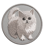 Parche bordado personalizado con foto de mascota