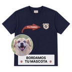 Remera bordada personalizada con tu mascota